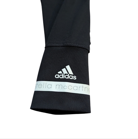 Adidas Stella McCartney Black Leggings Small Classic Gym Workout Athleisure - Picture 4 of 7
